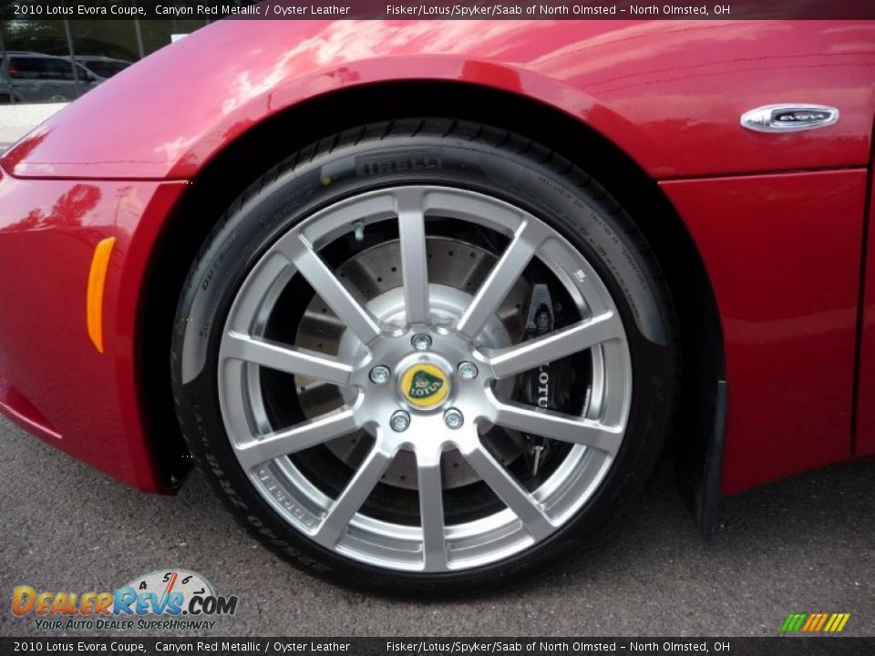 2010 Lotus Evora Coupe Canyon Red Metallic / Oyster Leather Photo #18