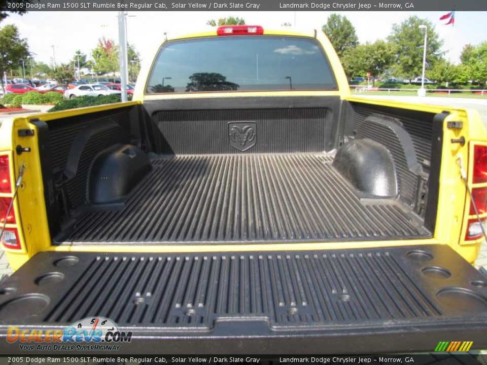 2005 Dodge Ram 1500 SLT Rumble Bee Regular Cab Solar Yellow / Dark Slate Gray Photo #14