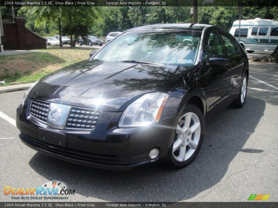 2004 Black nissan maxima se #2