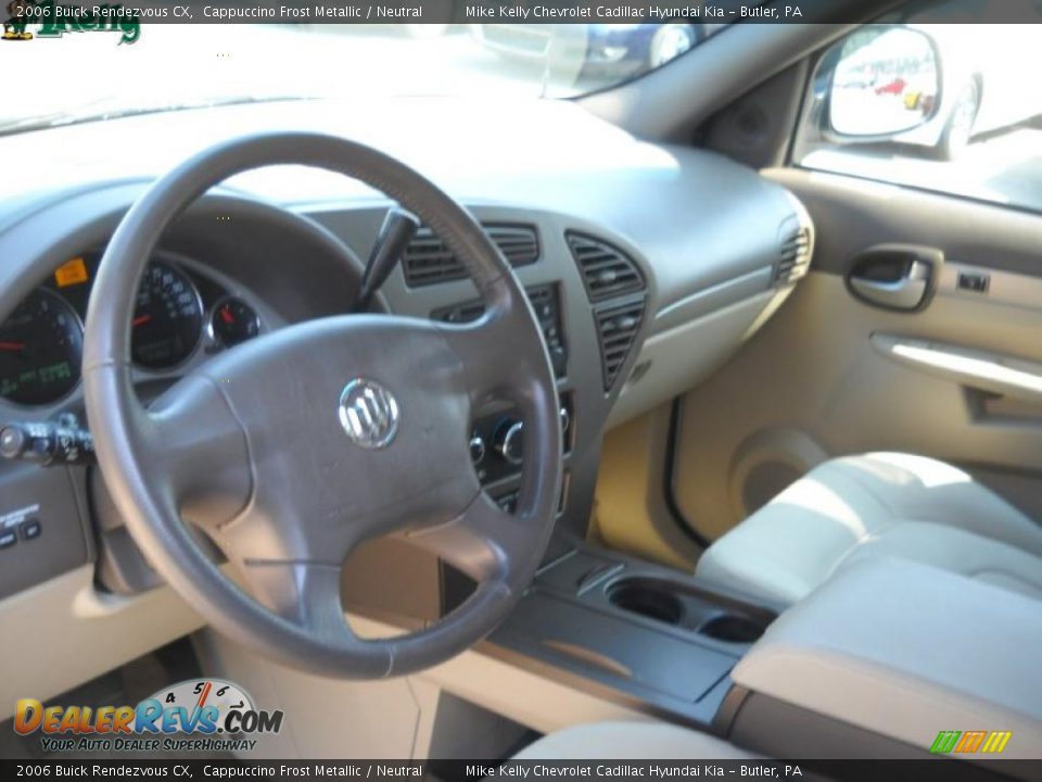 2006 Buick Rendezvous CX Cappuccino Frost Metallic / Neutral Photo #8