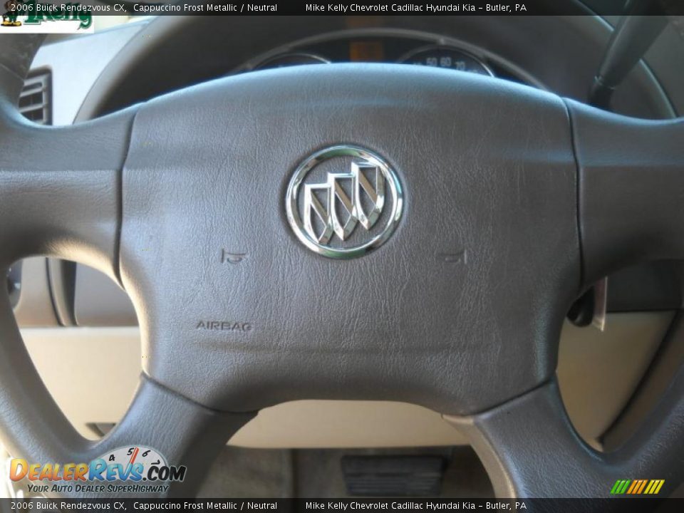 2006 Buick Rendezvous CX Cappuccino Frost Metallic / Neutral Photo #19