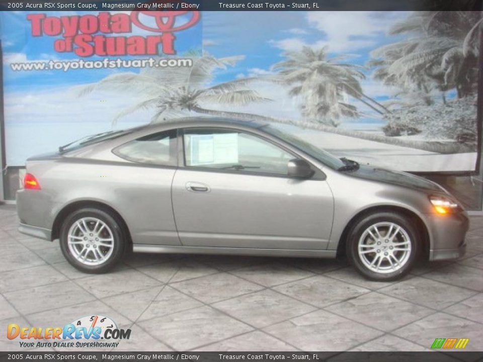 2005 Acura RSX Sports Coupe Magnesium Gray Metallic / Ebony Photo #1