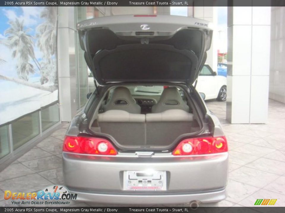 2005 Acura RSX Sports Coupe Magnesium Gray Metallic / Ebony Photo #5