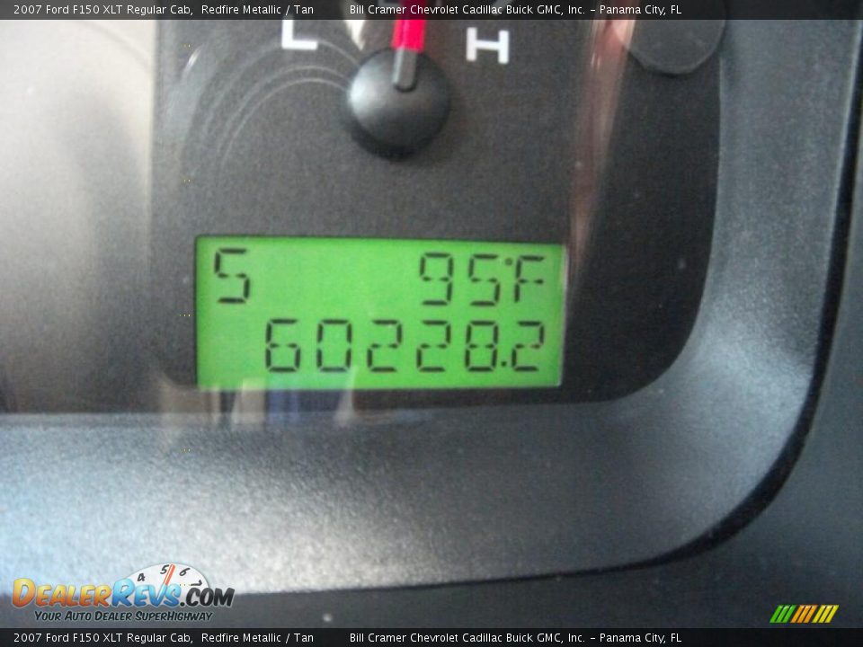 2007 Ford F150 XLT Regular Cab Redfire Metallic / Tan Photo #5