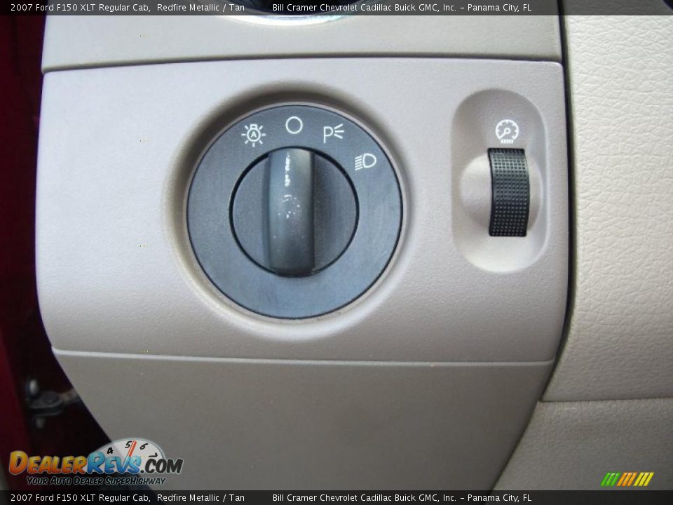 2007 Ford F150 XLT Regular Cab Redfire Metallic / Tan Photo #7