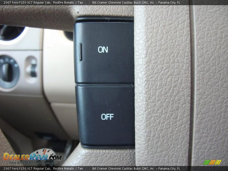 2007 Ford F150 XLT Regular Cab Redfire Metallic / Tan Photo #9