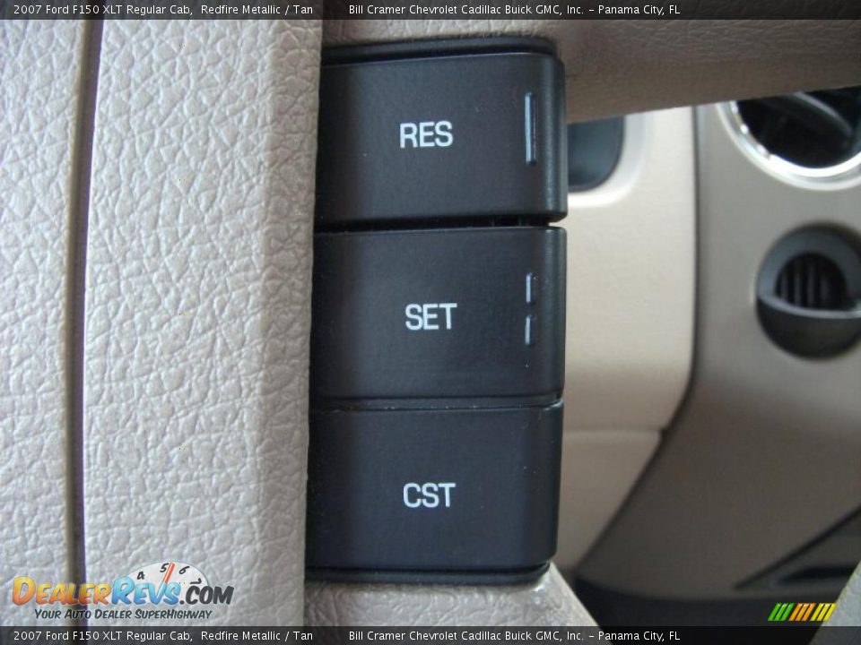 2007 Ford F150 XLT Regular Cab Redfire Metallic / Tan Photo #10