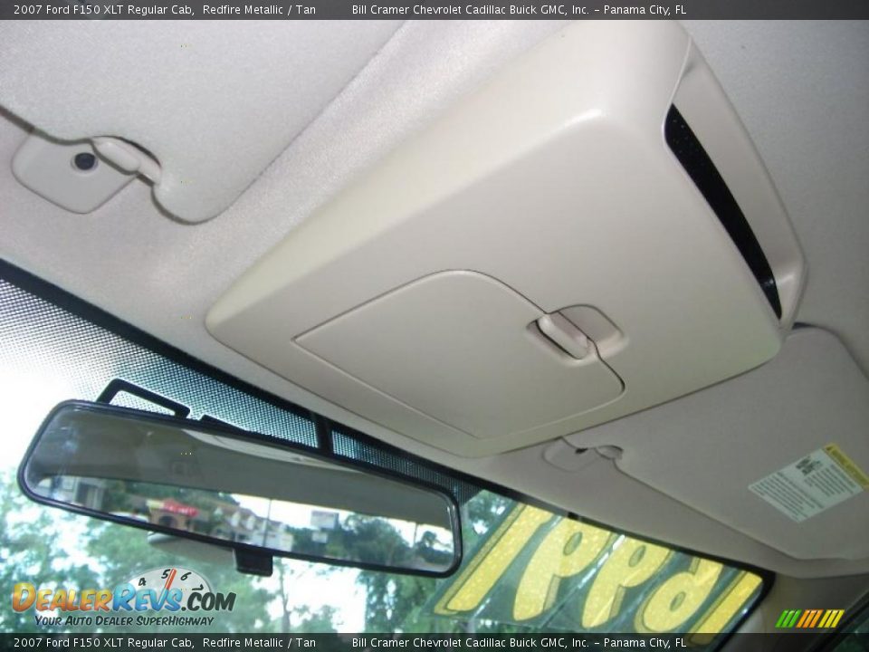 2007 Ford F150 XLT Regular Cab Redfire Metallic / Tan Photo #11