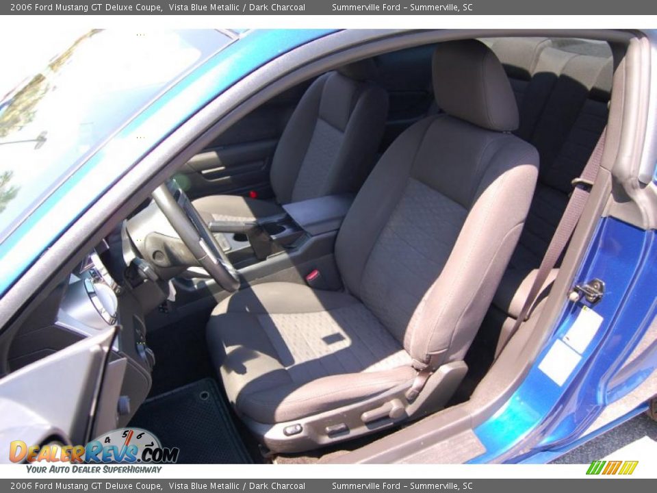 2006 Ford Mustang GT Deluxe Coupe Vista Blue Metallic / Dark Charcoal Photo #5