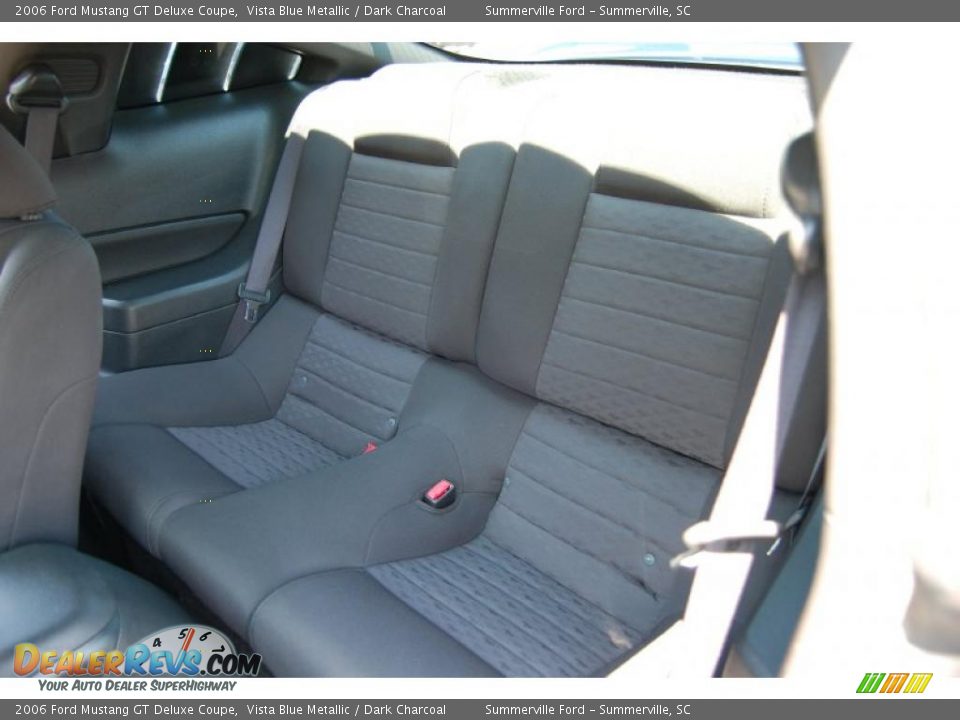 2006 Ford Mustang GT Deluxe Coupe Vista Blue Metallic / Dark Charcoal Photo #7
