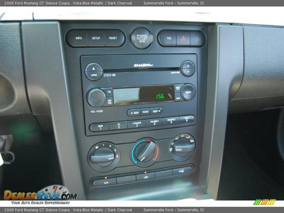 2006 Ford Mustang GT Deluxe Coupe Vista Blue Metallic / Dark Charcoal Photo #22