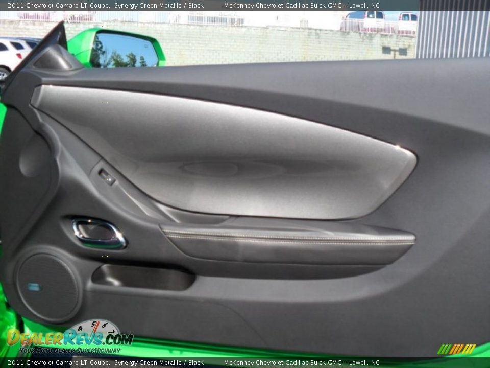2011 Chevrolet Camaro LT Coupe Synergy Green Metallic / Black Photo #20