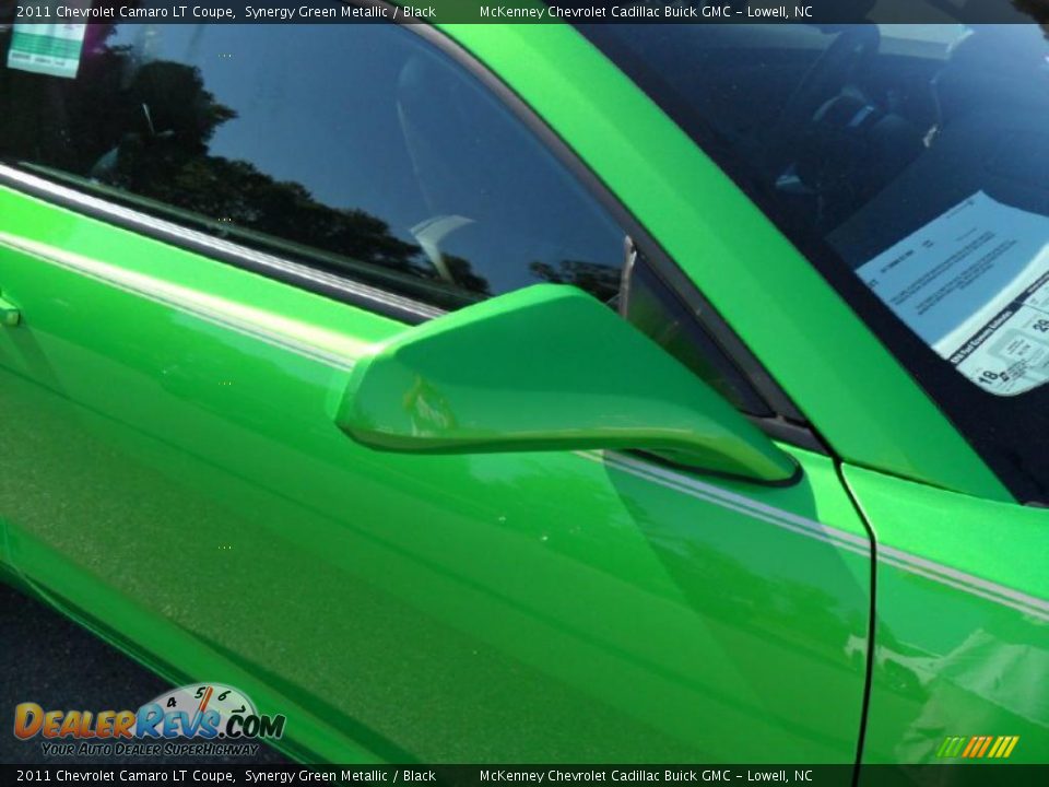 2011 Chevrolet Camaro LT Coupe Synergy Green Metallic / Black Photo #21