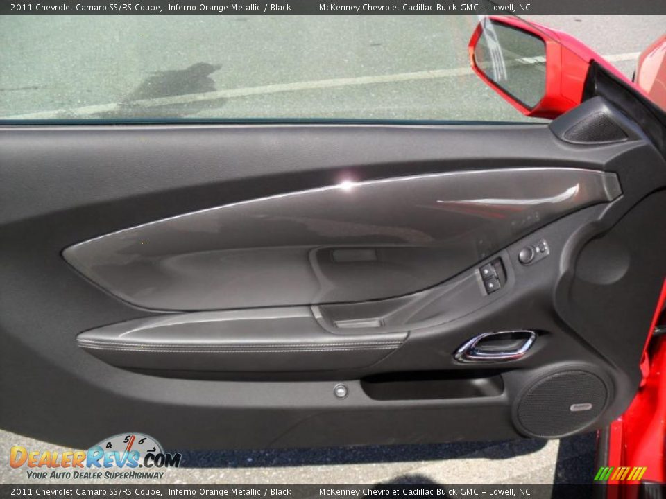2011 Chevrolet Camaro SS/RS Coupe Inferno Orange Metallic / Black Photo #8