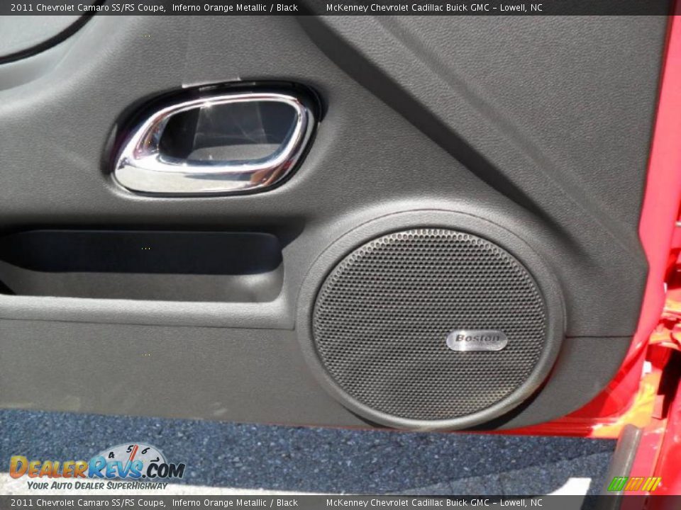 2011 Chevrolet Camaro SS/RS Coupe Inferno Orange Metallic / Black Photo #9