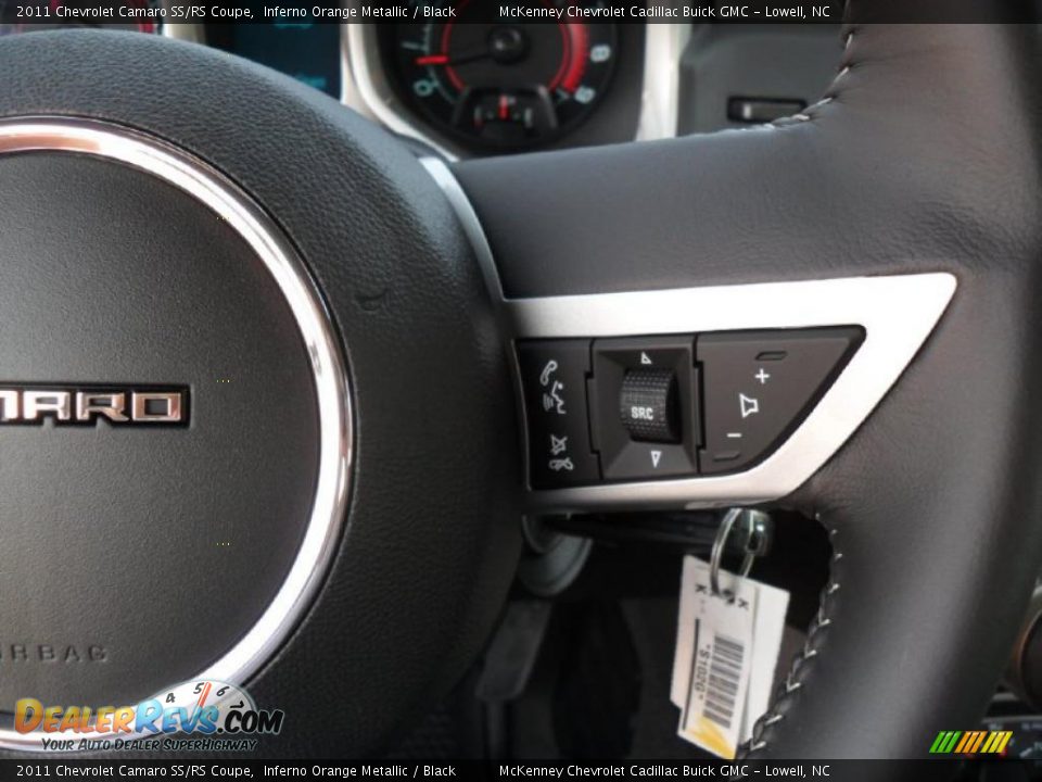 2011 Chevrolet Camaro SS/RS Coupe Inferno Orange Metallic / Black Photo #10