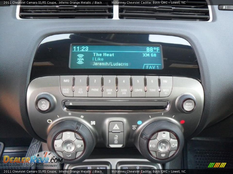 2011 Chevrolet Camaro SS/RS Coupe Inferno Orange Metallic / Black Photo #12