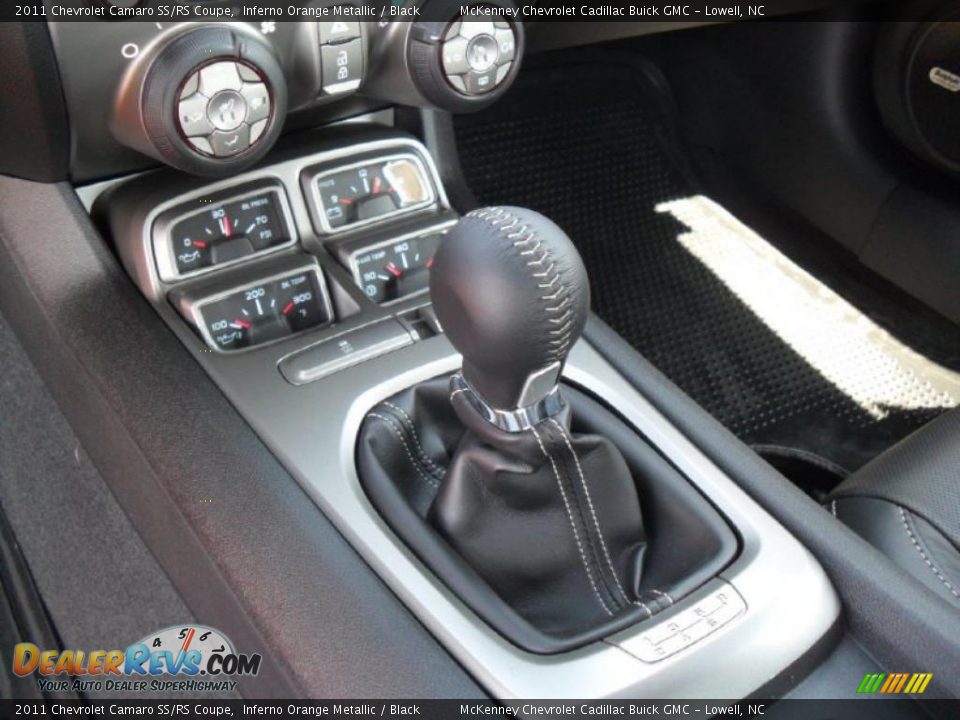 2011 Chevrolet Camaro SS/RS Coupe Inferno Orange Metallic / Black Photo #14