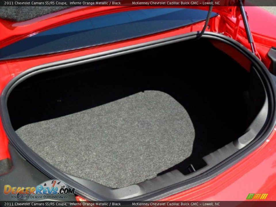 2011 Chevrolet Camaro SS/RS Coupe Inferno Orange Metallic / Black Photo #15