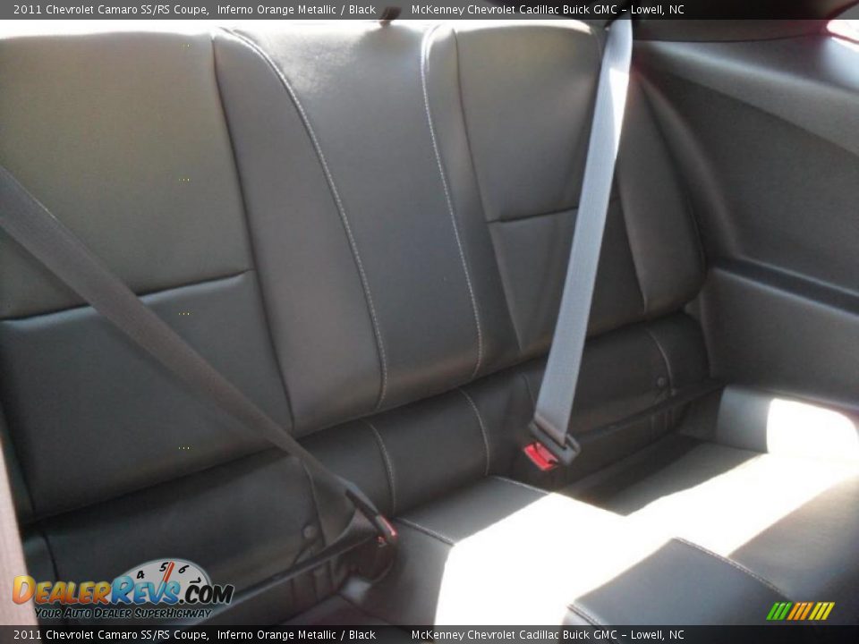 2011 Chevrolet Camaro SS/RS Coupe Inferno Orange Metallic / Black Photo #16