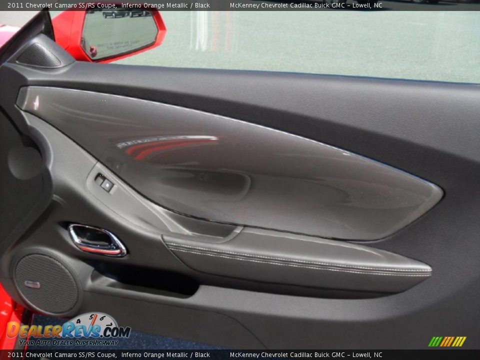 2011 Chevrolet Camaro SS/RS Coupe Inferno Orange Metallic / Black Photo #19