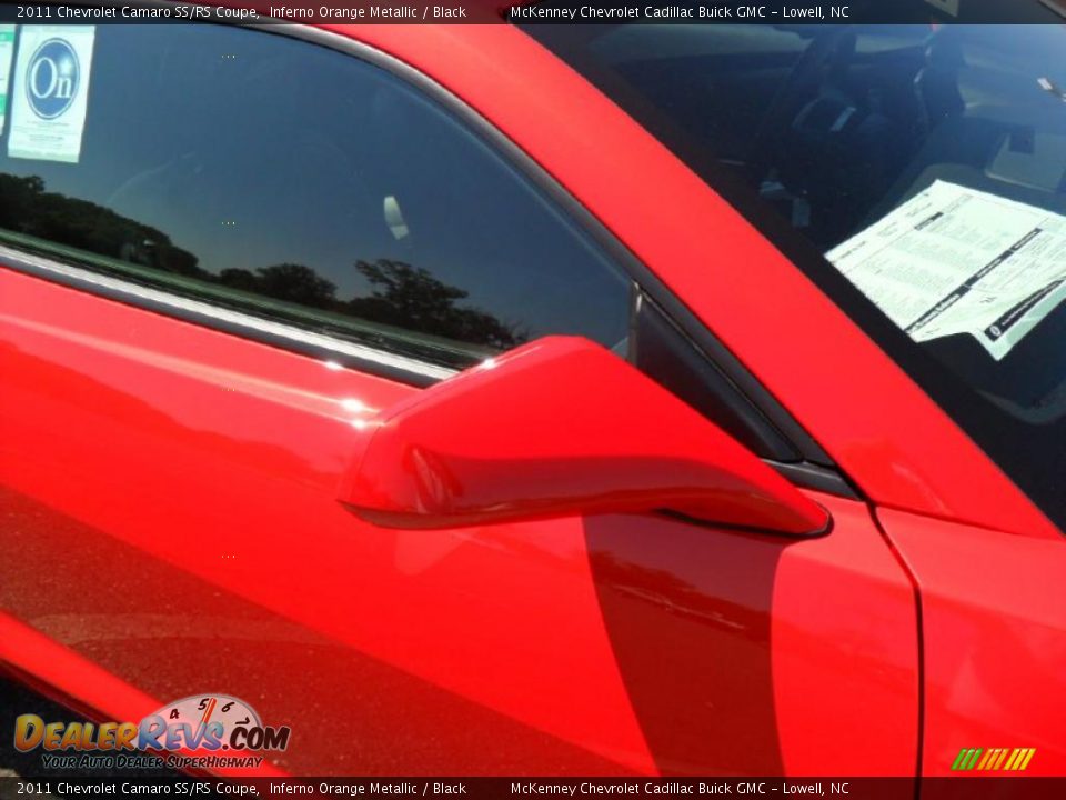 2011 Chevrolet Camaro SS/RS Coupe Inferno Orange Metallic / Black Photo #20