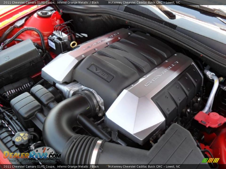 2011 Chevrolet Camaro SS/RS Coupe Inferno Orange Metallic / Black Photo #22