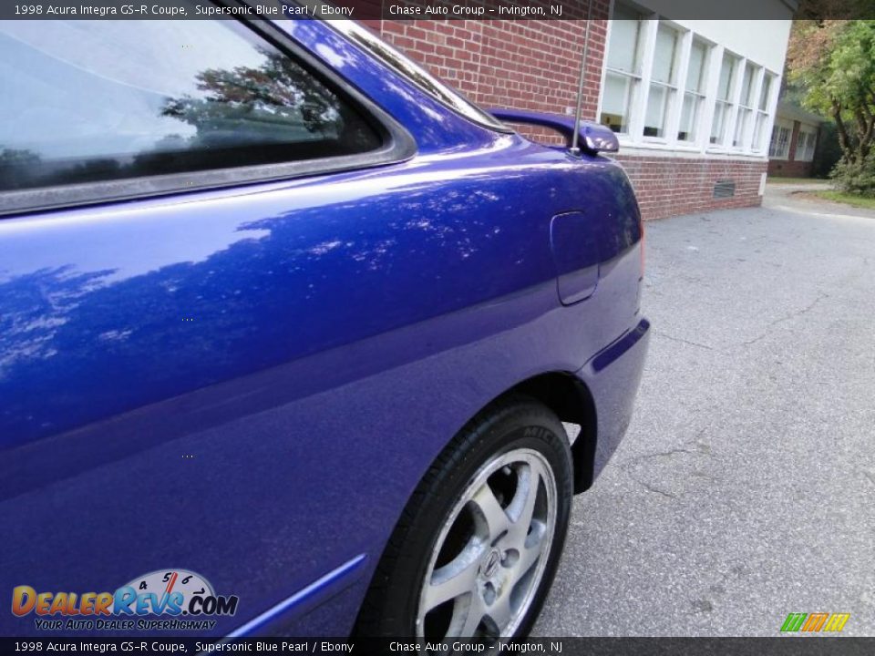 1998 Acura Integra GS-R Coupe Supersonic Blue Pearl / Ebony Photo #7