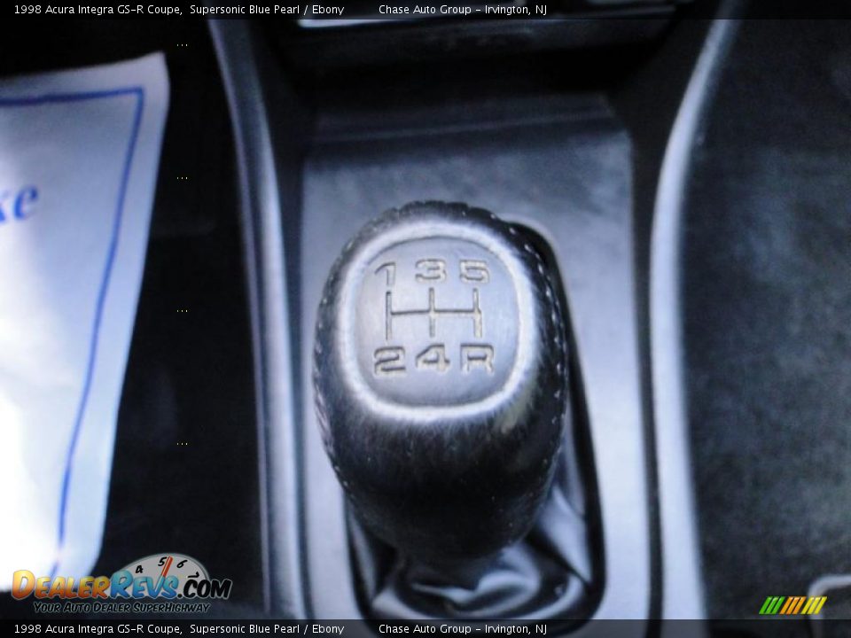1998 Acura Integra GS-R Coupe Supersonic Blue Pearl / Ebony Photo #27