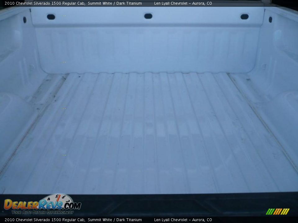 2010 Chevrolet Silverado 1500 Regular Cab Summit White / Dark Titanium Photo #9