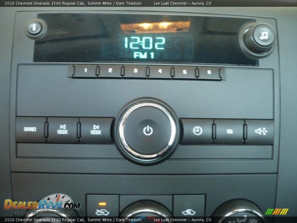 2010 Chevrolet Silverado 1500 Regular Cab Summit White / Dark Titanium Photo #17
