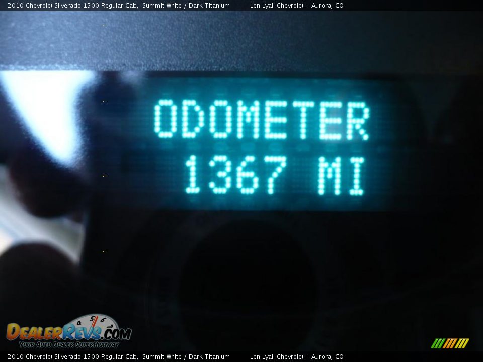 2010 Chevrolet Silverado 1500 Regular Cab Summit White / Dark Titanium Photo #21