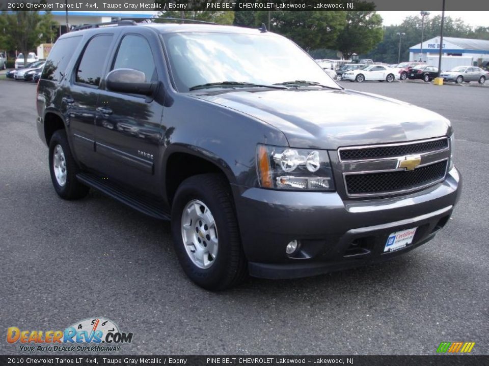 2010 Chevrolet Tahoe LT 4x4 Taupe Gray Metallic / Ebony Photo #3
