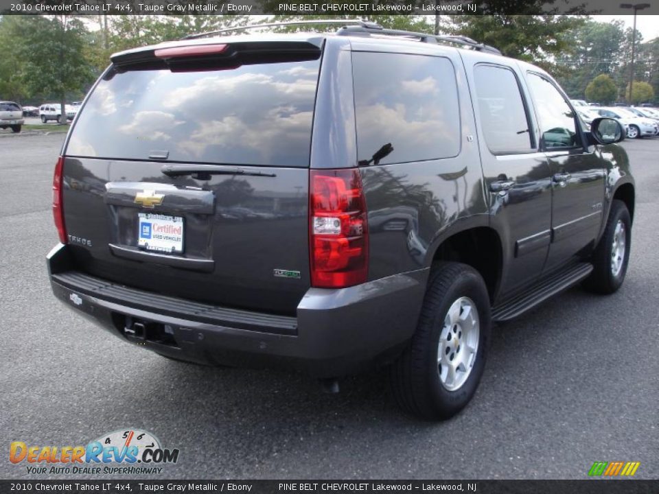2010 Chevrolet Tahoe LT 4x4 Taupe Gray Metallic / Ebony Photo #4