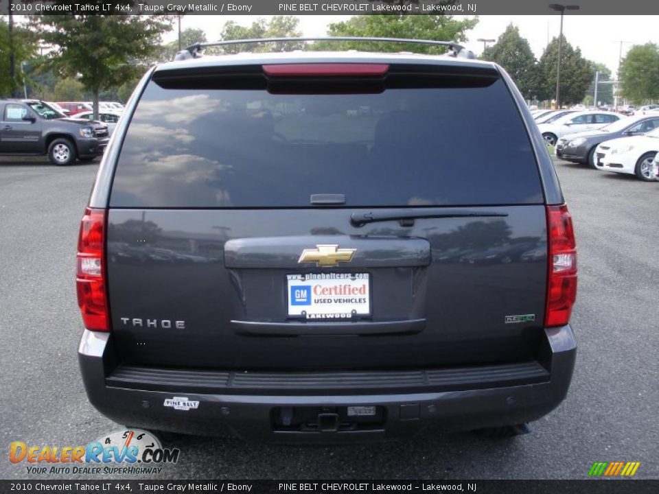 2010 Chevrolet Tahoe LT 4x4 Taupe Gray Metallic / Ebony Photo #5