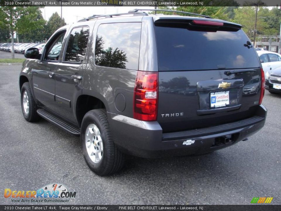 2010 Chevrolet Tahoe LT 4x4 Taupe Gray Metallic / Ebony Photo #6