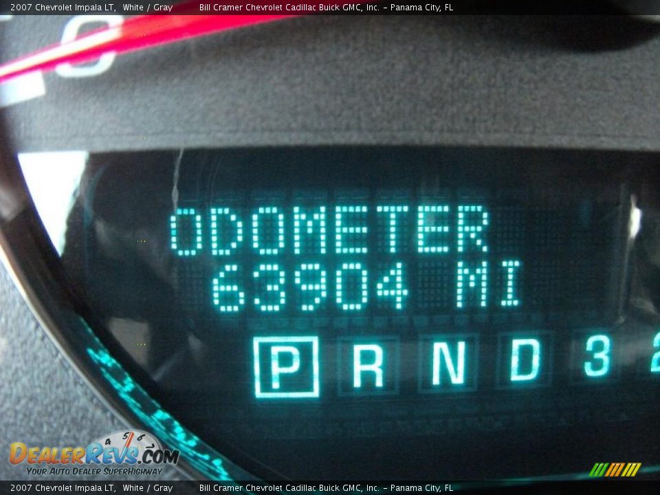 2007 Chevrolet Impala LT White / Gray Photo #4