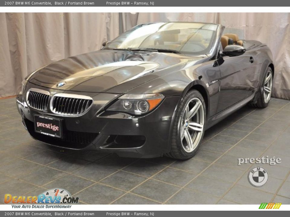 2007 Bmw m6 convertible black #1