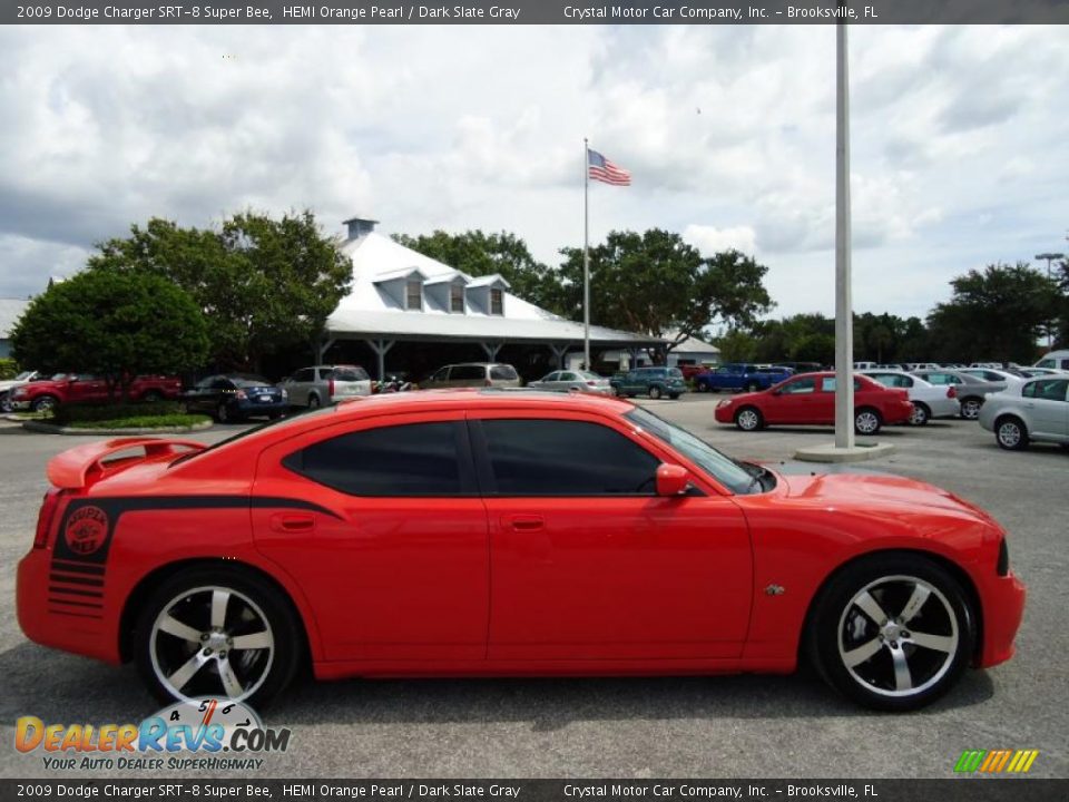 HEMI Orange Pearl 2009 Dodge Charger SRT-8 Super Bee Photo #15