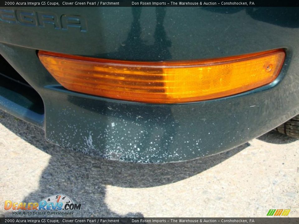 2000 Acura Integra GS Coupe Clover Green Pearl / Parchment Photo #31