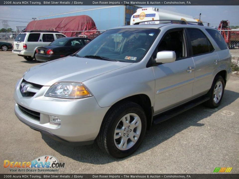 2006 Acura MDX Touring Billet Silver Metallic / Ebony Photo #2