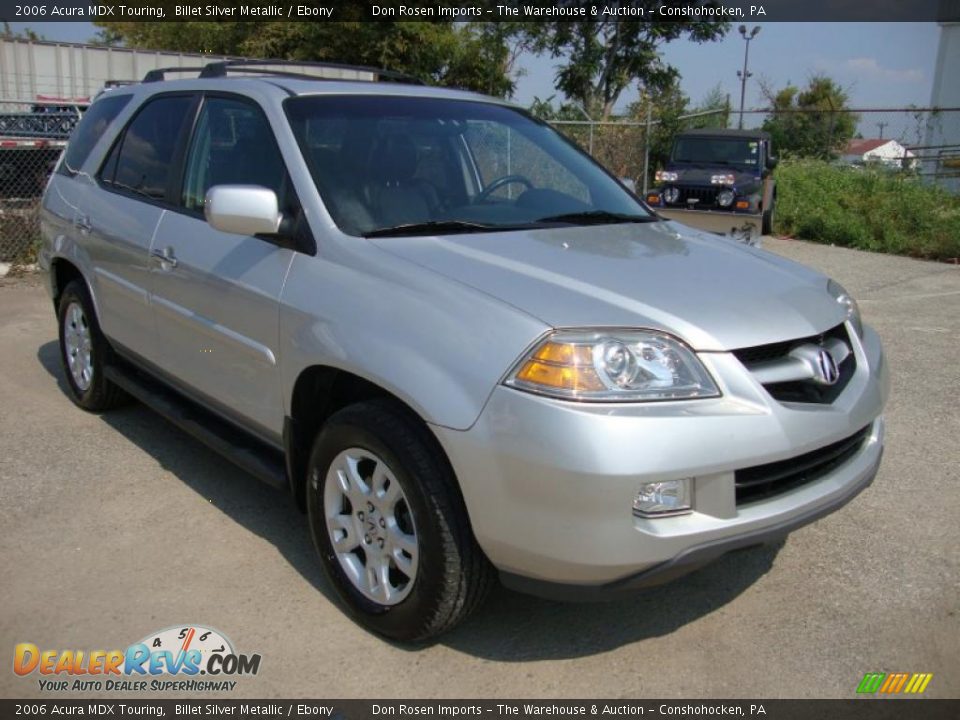 2006 Acura MDX Touring Billet Silver Metallic / Ebony Photo #4