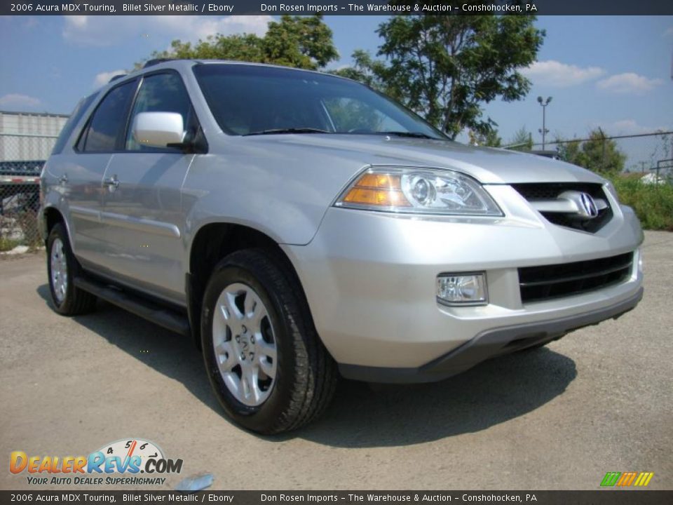 2006 Acura MDX Touring Billet Silver Metallic / Ebony Photo #5