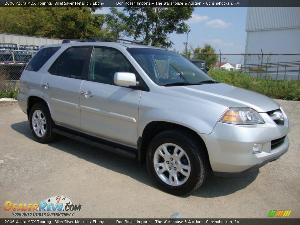 2006 Acura MDX Touring Billet Silver Metallic / Ebony Photo #6