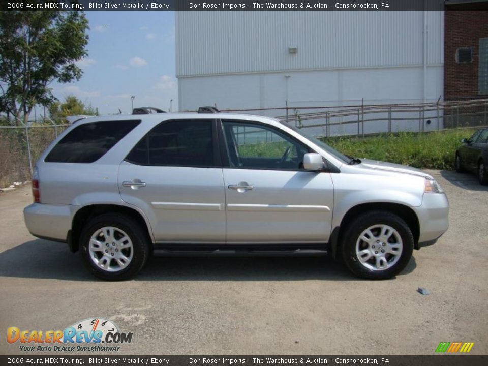 2006 Acura MDX Touring Billet Silver Metallic / Ebony Photo #7