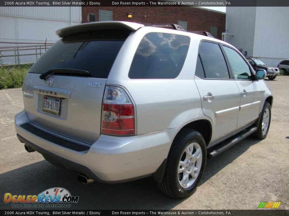 2006 Acura MDX Touring Billet Silver Metallic / Ebony Photo #8