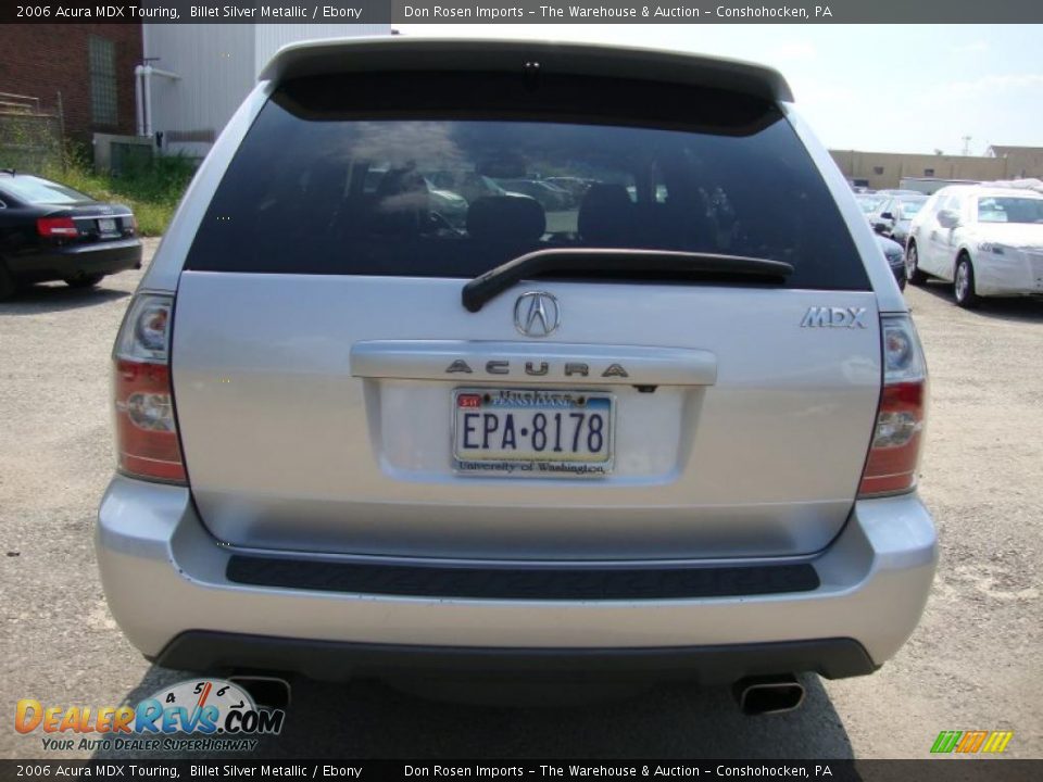2006 Acura MDX Touring Billet Silver Metallic / Ebony Photo #9