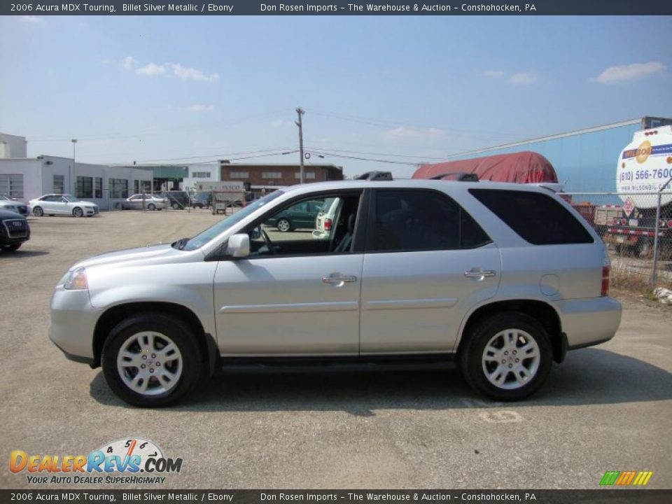 2006 Acura MDX Touring Billet Silver Metallic / Ebony Photo #11