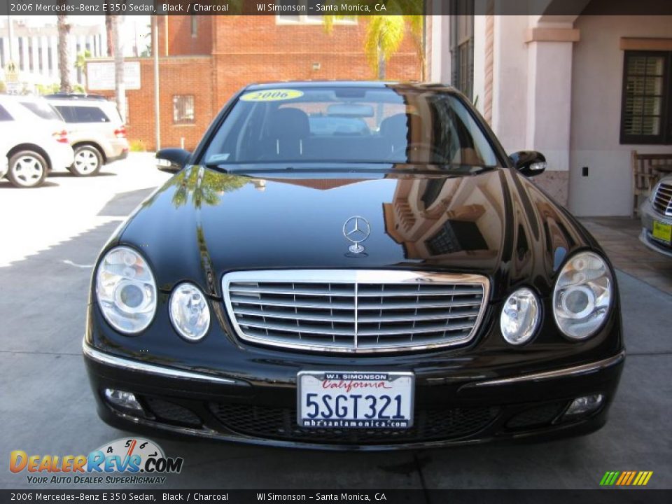 2006 Mercedes-Benz E 350 Sedan Black / Charcoal Photo #7