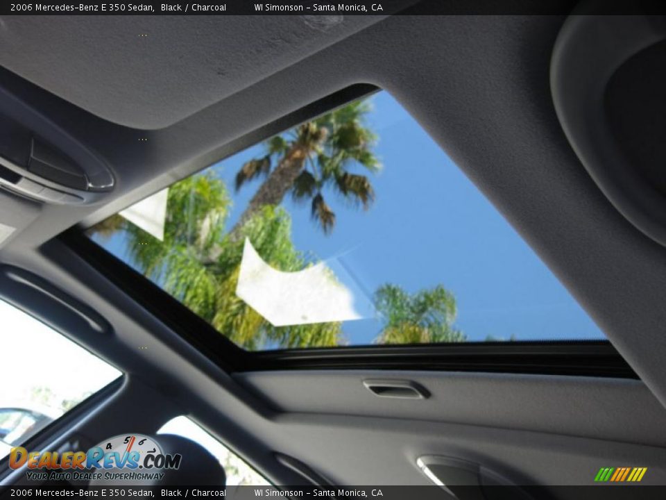 2006 Mercedes-Benz E 350 Sedan Black / Charcoal Photo #19